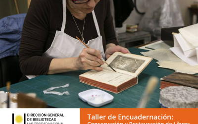 #Capacitaciones2018 | Taller de encuadernación: conservación y restauración de libros