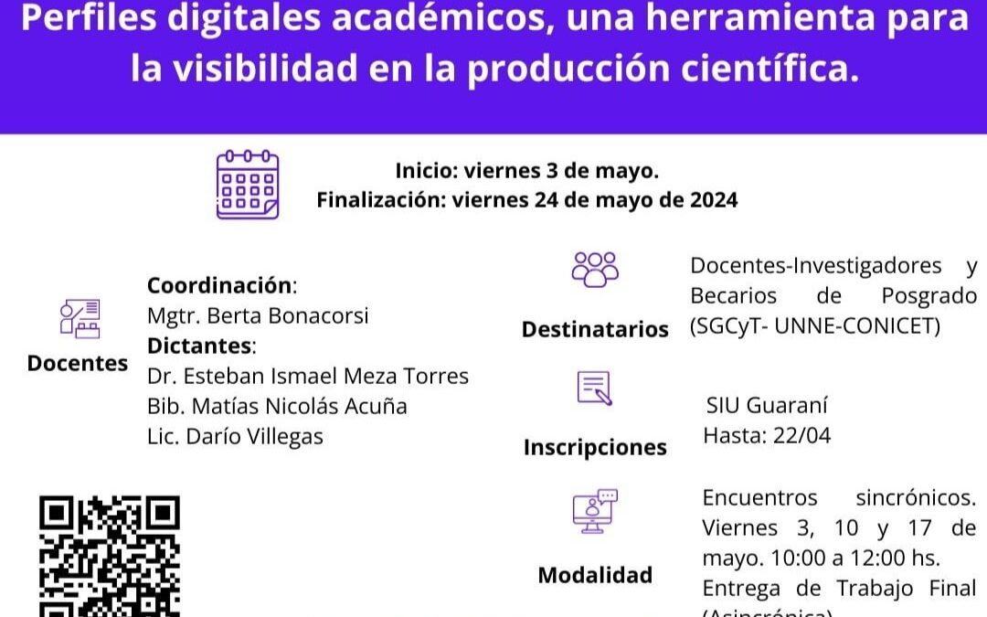 Perfiles Digitales Académicos, una Herramienta para la Visibilidad en la Producción Científica